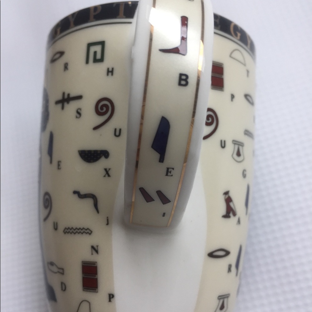 Vintage Pharaoh cat coffee mug - Picture 2 of 4